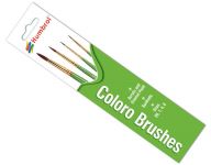 Humbrol Coloro Brush Pack AG4050 - sada štětců (velikost 00/1/4/8)
