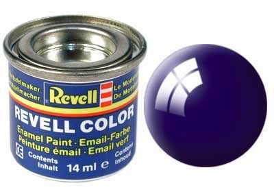 Barva Revell emailová - 32154: lesklá noční modrá (night blue gloss)