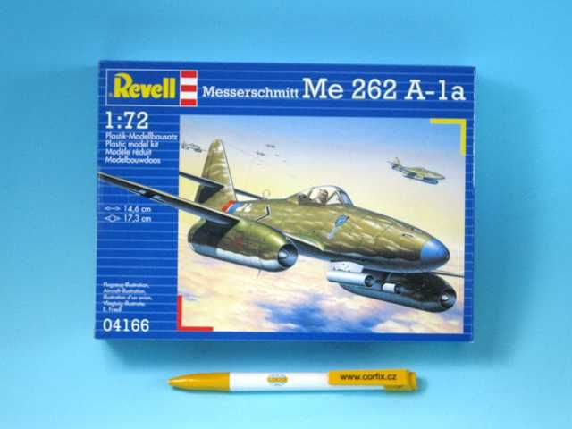 Plastic ModelKit letadlo 04166 - Messerschmitt Me 262 A-la (1:72) Revell