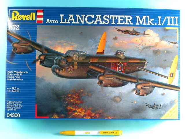 Plastic ModelKit letadlo 04300 - Avro Lancaster Mk.I/III (1:72) Revell