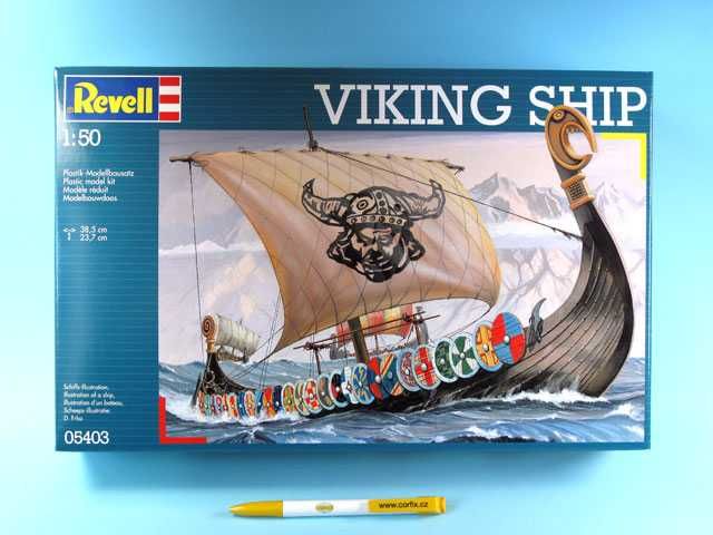 Plastic ModelKit loď 05403 - loď Vikingů (1:50) Revell