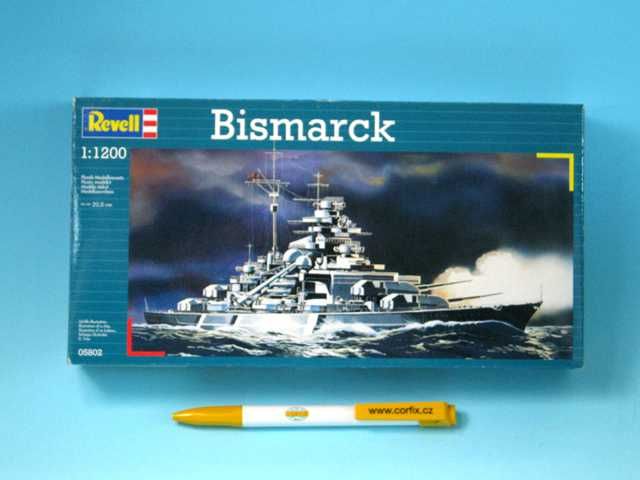 Plastic ModelKit loď 05802 - Bismarck (1:1200) Revell