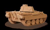Model Kit tank 3678 - Panther Ausf.D (1:35) Zvezda