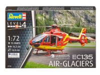 Plastic ModelKit vrtulník 04986 - EC 135 Air Glaciers (1:72) Revell