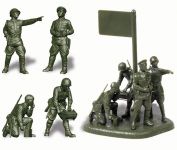 Wargames (WWII) figurky 6132 - Soviet HQ (1:72) Zvezda
