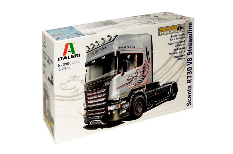 Model Kit truck 3906 - SCANIA R730 STREAMLINE 4x2 (1:24) Italeri