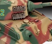 Plastic ModelKit tank 03249 - Tiger II Ausf. B (Henschel Turret) (1:35) Revell