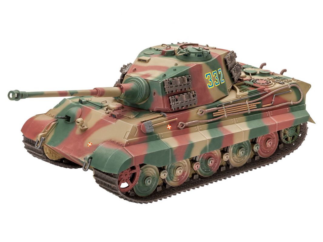 Plastic ModelKit tank 03249 - Tiger II Ausf. B (Henschel Turret) (1:35) Revell