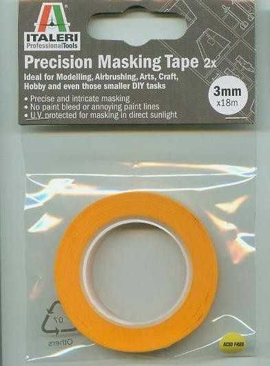 Precision Masking Tapes 50826 - maskovací páska 3 mm - 2 ks Italeri