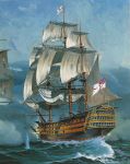 Gift-Set loď 05767 - "Battle of Trafalgar" (1:225) Revell
