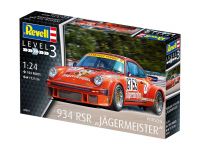 Plastic ModelKit auto 07031 - Porsche 934 RSR "Jägermeister" (1:24) Revell