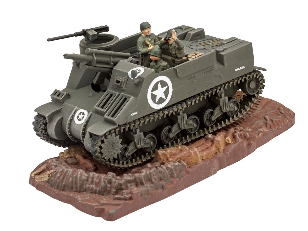 Plastic ModelKit tank 03216 - M7 HMC "Priest" (1:76) Revell