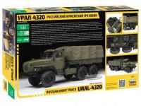 Model Kit military 3654 - RUSSIAN ARMY TRUCK URAL4320 (1:35) Zvezda