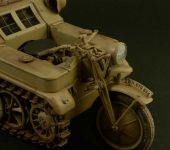 Model Kit military 7404 - HK 101 KETTENKRAD (1:9) Italeri