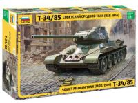 Model Kit tank 3687 - Soviet Medium Tank T-34/85 (1:35) Zvezda