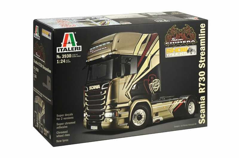 Model Kit truck 3930 - SCANIA R730 STREAMLINE "TEAM CHIMERA" (1:24) Italeri