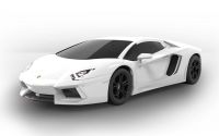 Quick Build auto J6019 - Lamborghini Aventador - bílá Airfix