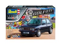 Gift-Set auto 05694 - 35 Years VW Golf 1 GTi Pirelli (1:24) Revell