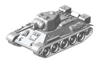 Model Kit tank 3689 - T-34/76 mod.1943 Uralmash (1:35) Zvezda