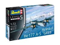 Plastic ModelKit letadlo 03913 - Heinkel He177 A-5 Greif (1:72) Revell