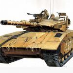 Model Kit tank 13267 - IDF MERKAVA MK III (1:35) Academy