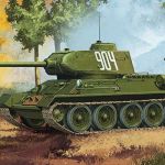 Model Kit tank 13290 - T-34/85 "112 FACTORY PRODUCTION" (1:35) Academy