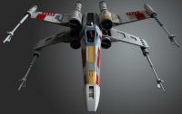 Plastic ModelKit BANDAI SW 01200 - X-Wing Starfighter (1:72) Revell