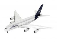 Plastic ModelKit letadlo 03872 - Airbus A380-800 Lufthansa New Livery (1:144) Revell