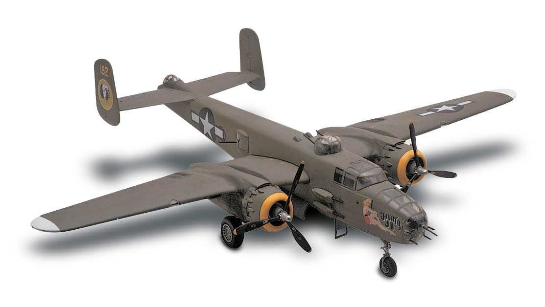 Plastic ModelKit MONOGRAM letadlo 5512 - B-25J Mitchell (1:48)