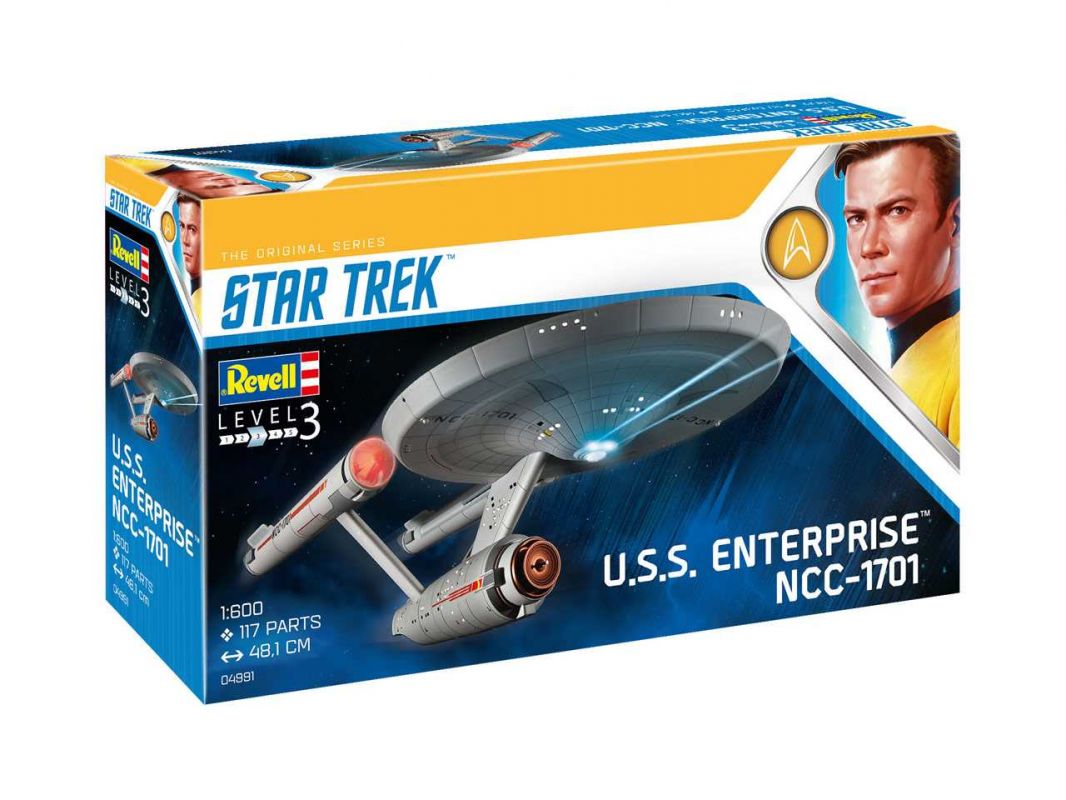 Plastic ModelKit Star Trek 04991 - U.S.S. Enterprise NCC-1701 (TOS) (1:600) Revell