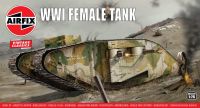 Classic Kit VINTAGE tank A02337V - WWI Female Tank (1:76)