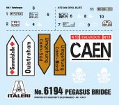 Model Kit diorama 6194 - Pegasus Bridge Airborne Assault (1:72) Italeri
