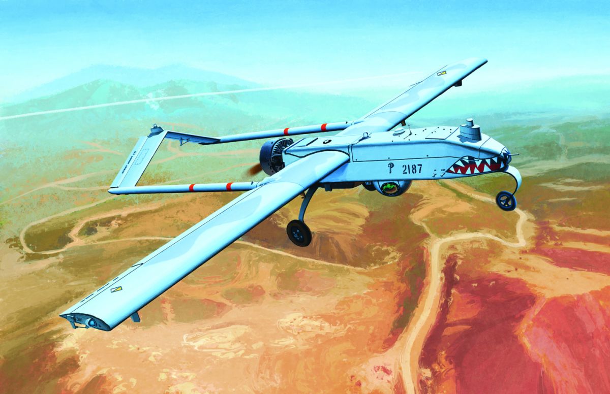 Model Kit letadlo 12117 - U.S.ARMY RQ-7B UAV (1:35) Academy