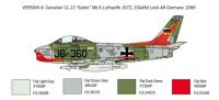 Model Kit letadlo 2799 - F-86E “Sabre” (1:48) Italeri