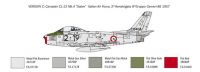 Model Kit letadlo 2799 - F-86E “Sabre” (1:48) Italeri