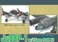 Model Kit letadlo 5543 - Ju88P-1 w/75mm PaK 40 (1:48) Dragon