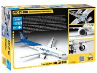 Model Kit letadlo 7033 - Civil Airliner MC-21-300 (1:144) Zvezda