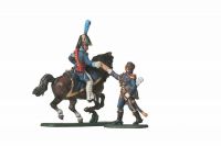 Model Kit figurky 8080 – FRENCH NAPOLEONIC HQ STAFF (1:72) Zvezda