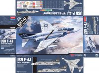 Model Kit letadlo 12305 - F-4J "VF-84 JOLLY ROGERS" (1:48) Academy