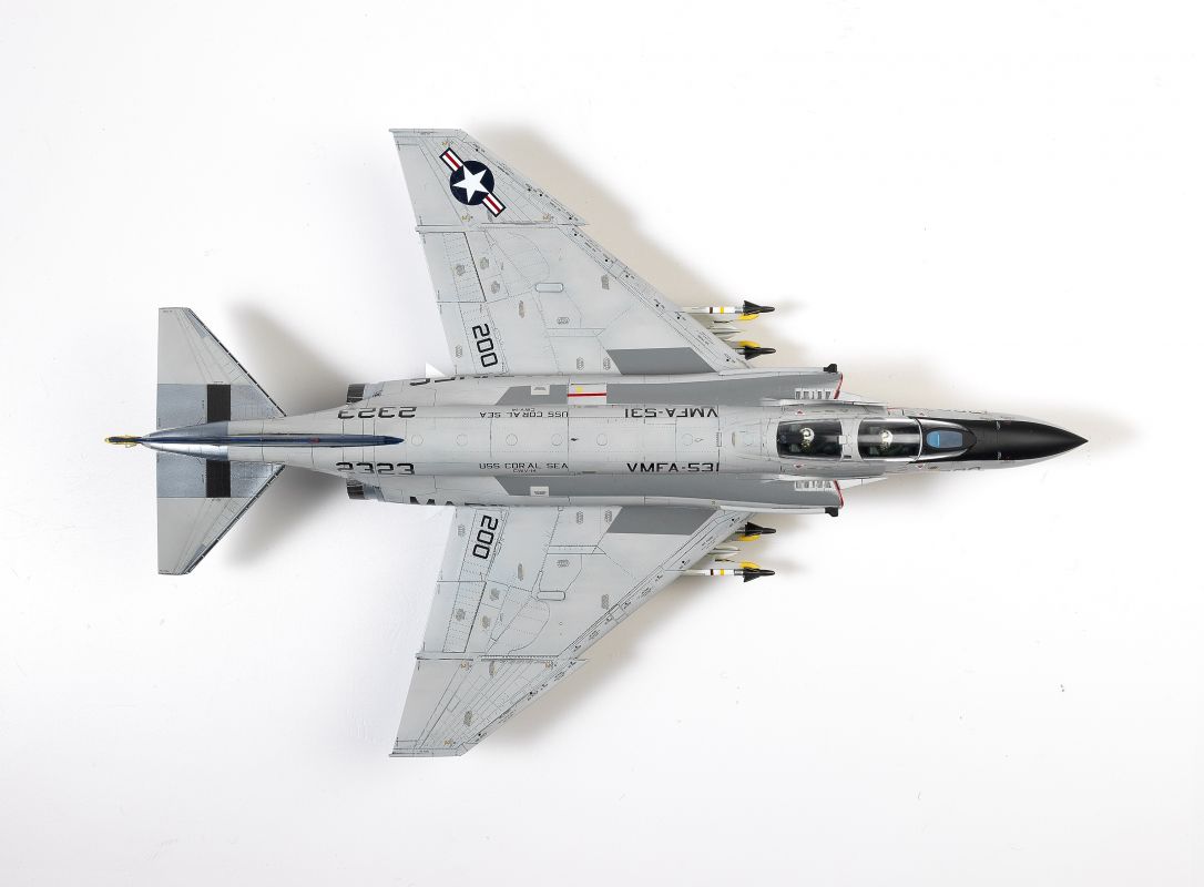 Model Kit letadlo 12315 - USMC F-4B/N VMFA-531 "GRAY GHOSTS" (1:48) Academy