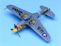 Model Kit letadlo 12468 - P-40E (1:72) Academy