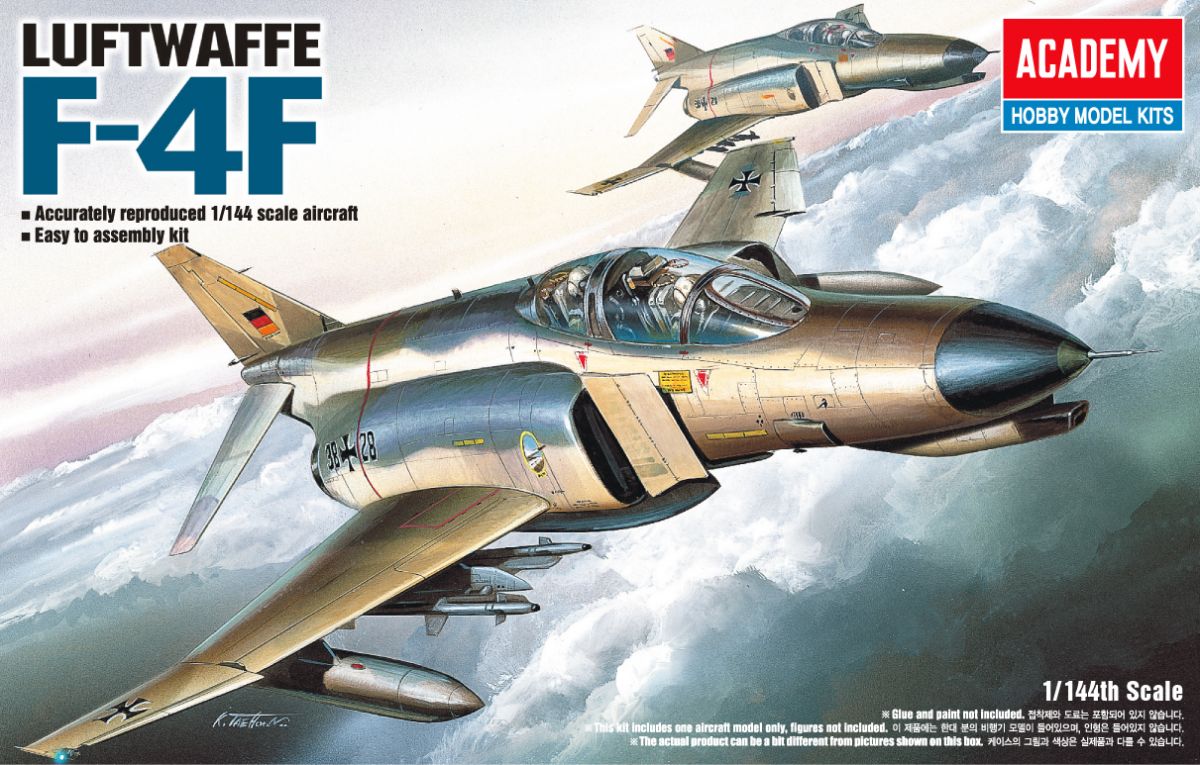 Model Kit letadlo 12611 - F-4F (1:144) Academy