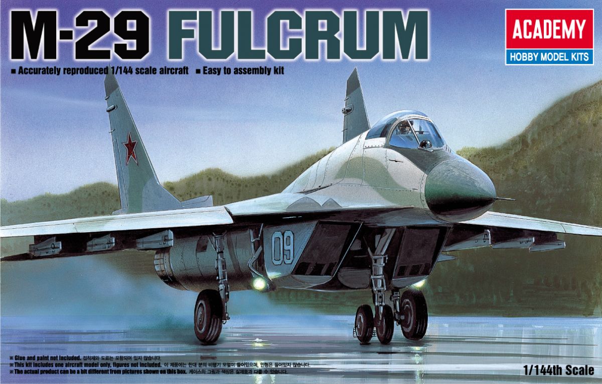 Model Kit letadlo 12615 - M-29 FULCRUM (1:144) Academy