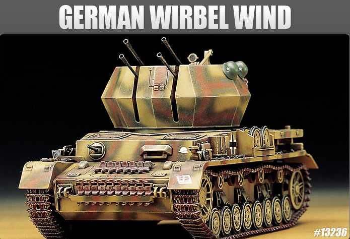Model Kit military 13236 - GERMAN WIRBEL WIND (1:35) Academy