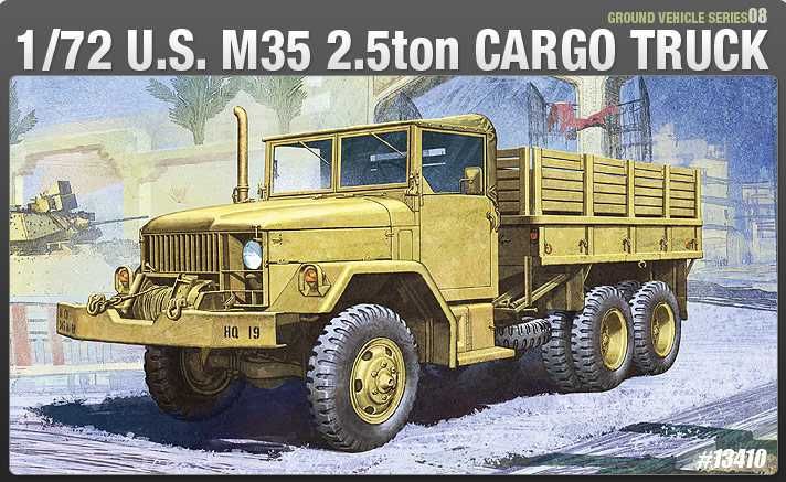 Model Kit military 13410 - M35 2.5TON TRUCK (1:72) Academy