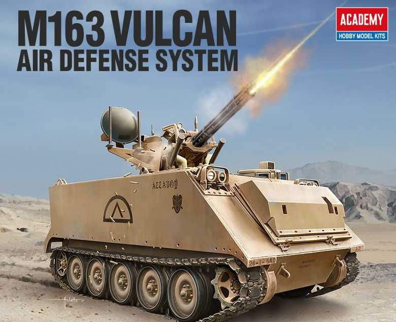 Model Kit military 13507 - US ARMY M163 VULCAN (1:35) Academy