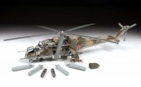 Model Kit vrtulník 4823 - MIL-Mi 24 V/VP (1:48) Zvezda