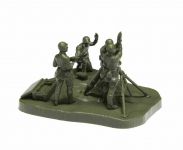 Wargames (WWII) figurky 6147 - Soviet 120mm Mortar w/Crew (1:72) Zvezda