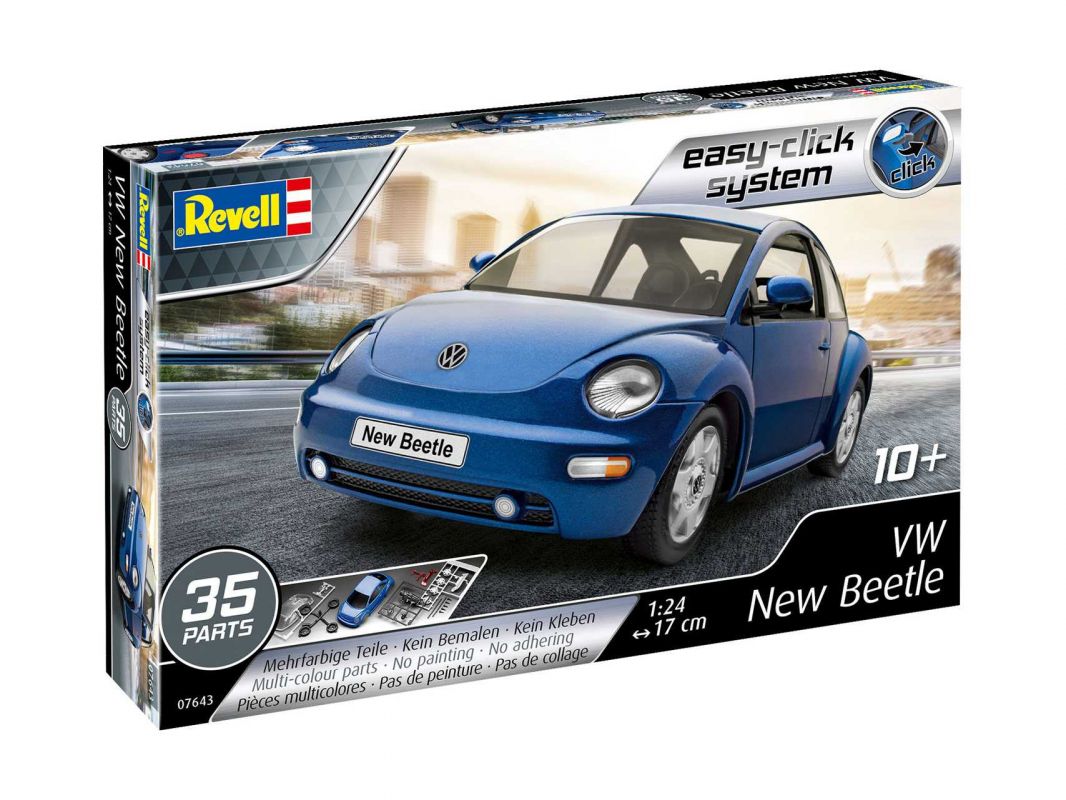 EasyClick auto 07643 - VW New Beetle (1:24) Revell