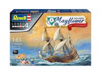 Gift-Set loď 05684 - Mayflower 400th Anniversary (1:83) Revell